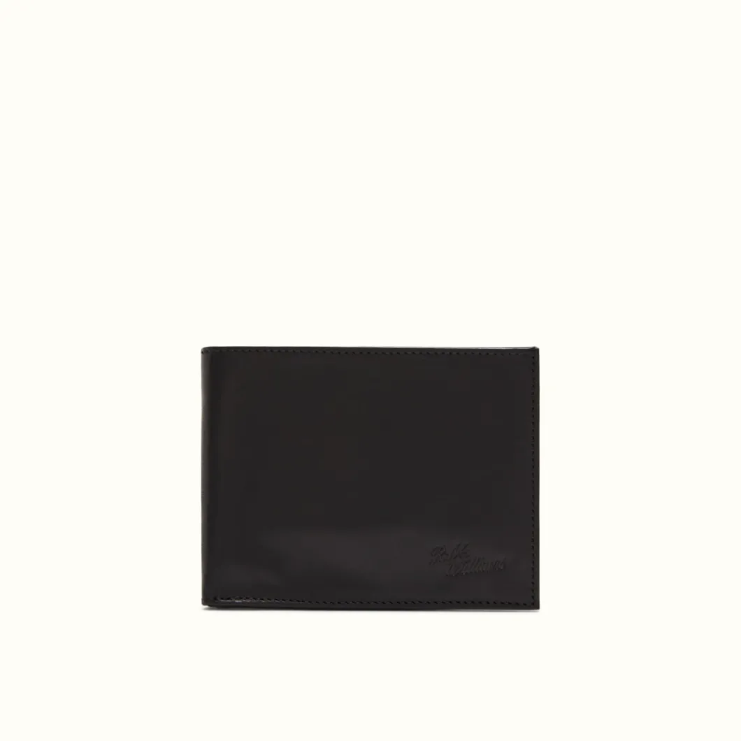 R.M. Williams Singleton Wallet With Coin Pouch Black Discount