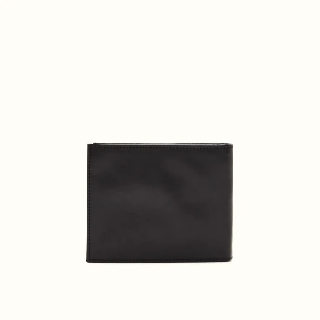 R.M. Williams Singleton Wallet With Coin Pouch Black Discount