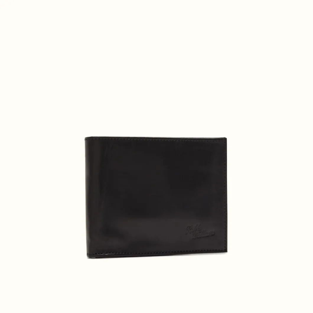 R.M. Williams Singleton Wallet With Coin Pouch Black Discount
