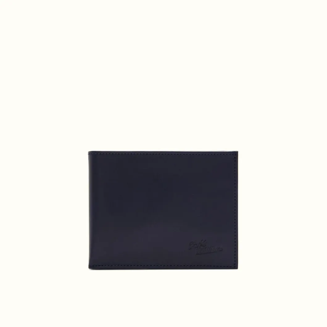R.M. Williams Singleton Wallet With Coin Pouch Navy Hot