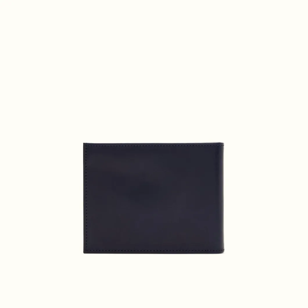 R.M. Williams Singleton Wallet With Coin Pouch Navy Hot