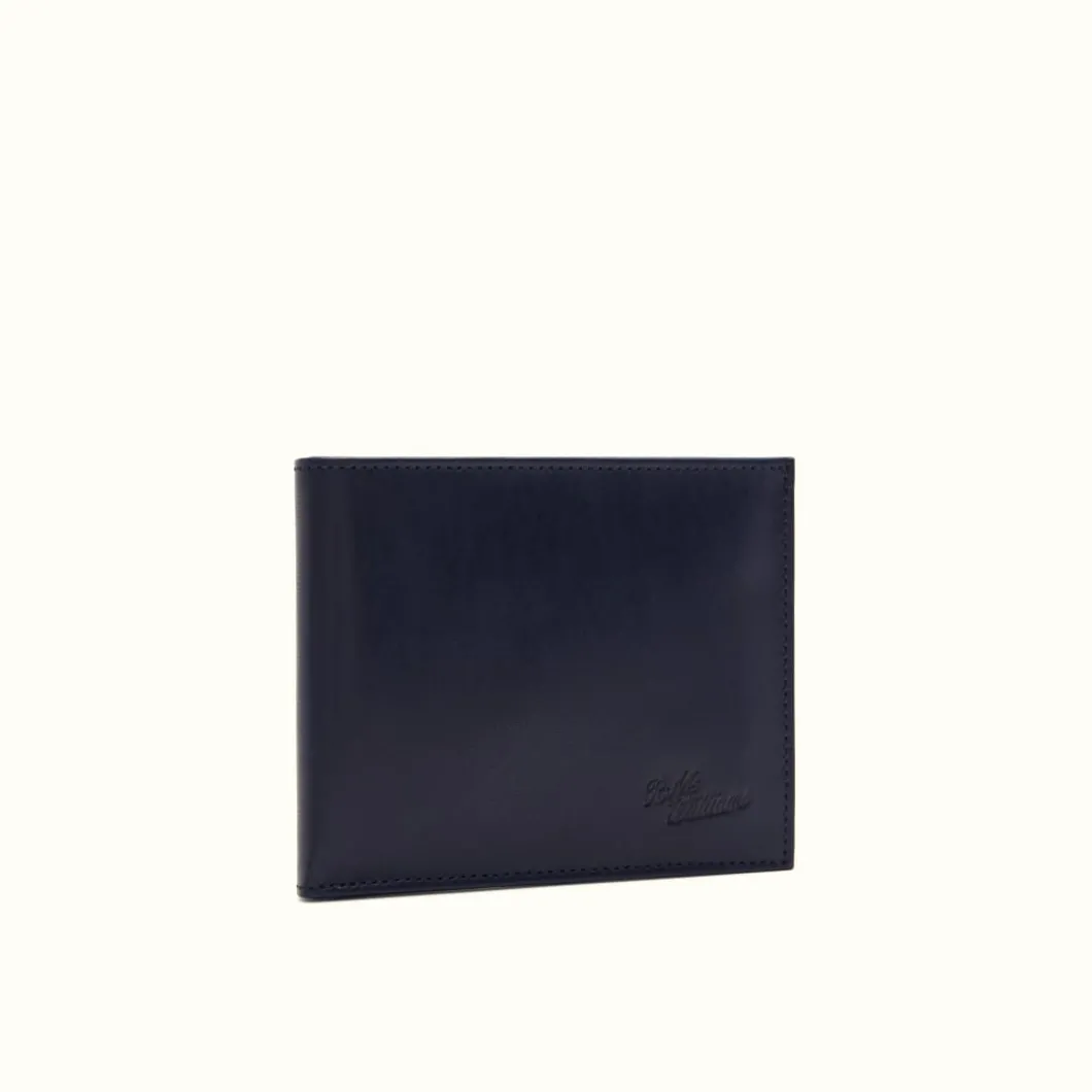 R.M. Williams Singleton Wallet With Coin Pouch Navy Hot