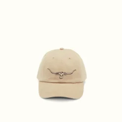 R.M. Williams Steers head logo cap Buckskin Hot