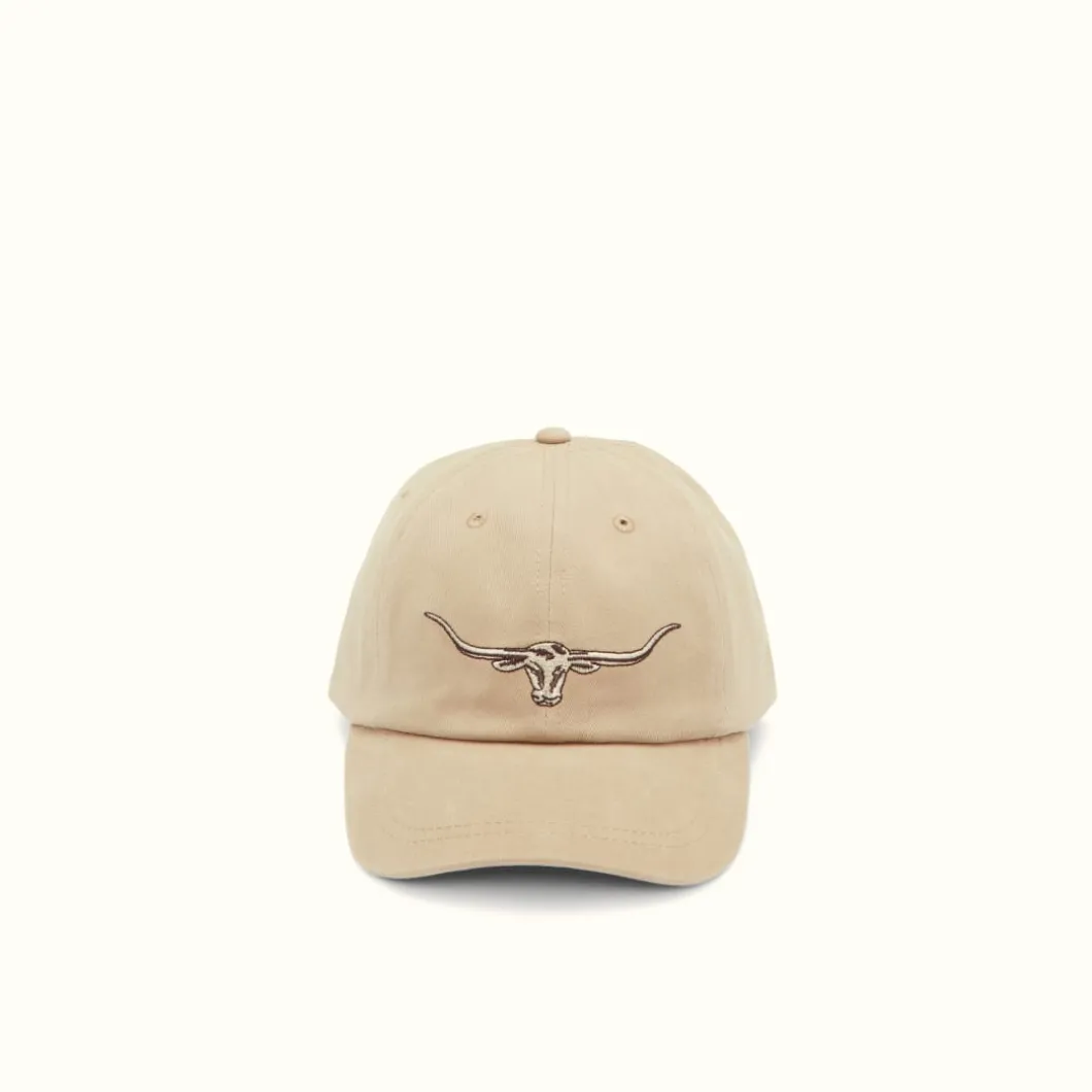 R.M. Williams Steers head logo cap Buckskin Hot