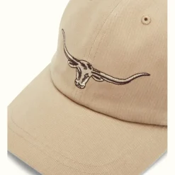 R.M. Williams Steers head logo cap Buckskin Hot