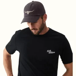 R.M. Williams Steers head logo cap Navy Blue Hot