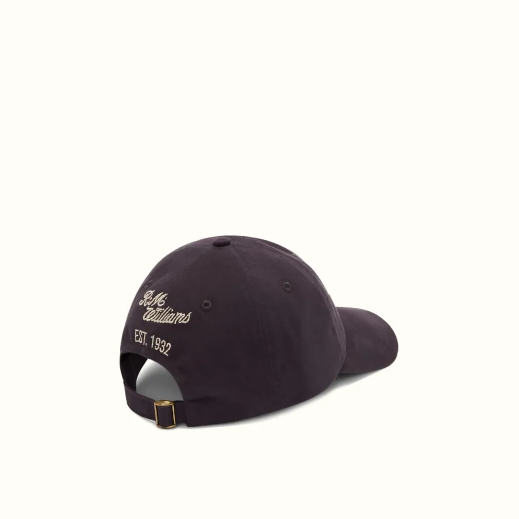 R.M. Williams Steers head logo cap Navy Blue Hot