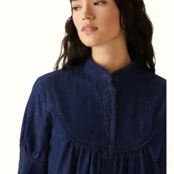 R.M. Williams Taranna Shirt Indigo Rinse Wash Clearance