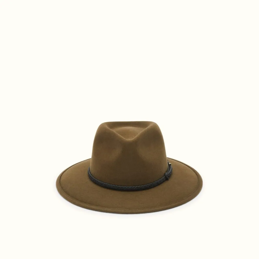 R.M. Williams Traveller Akubra khaki New