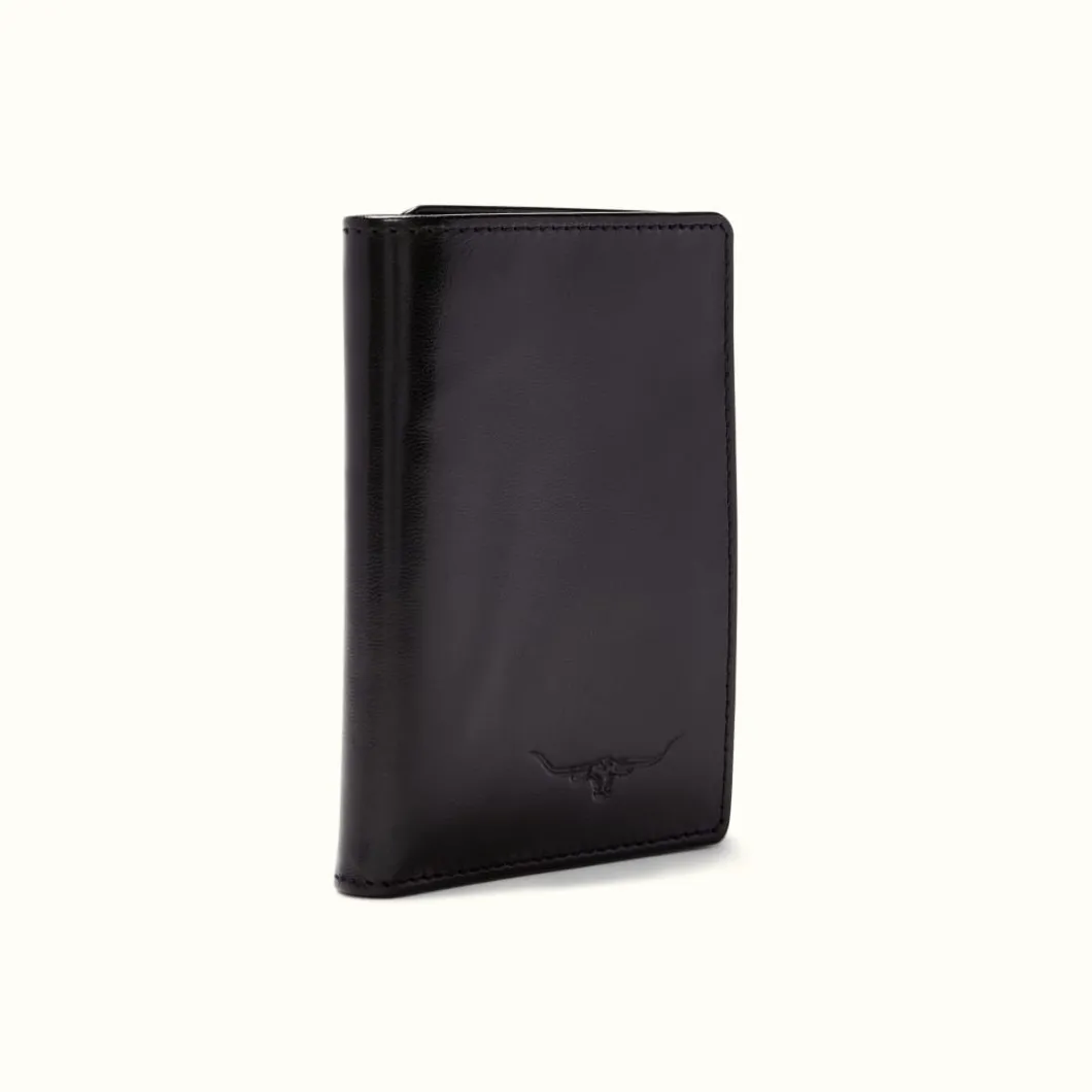 R.M. Williams Tri-Fold Wallet Black Cheap