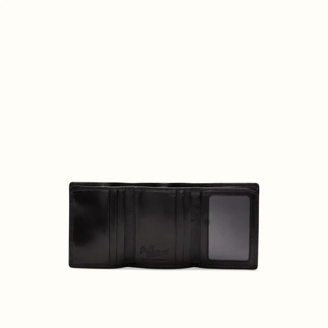 R.M. Williams Tri-Fold Wallet Black Cheap