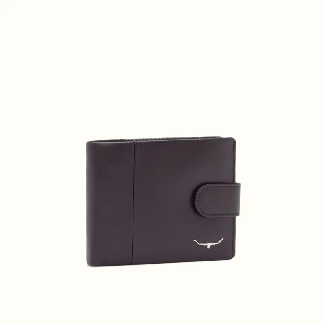 R.M. Williams Wallet With Coin Pocket And Tab Black Online