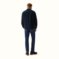 R.M. Williams Wilmington Overshirt Navy Discount