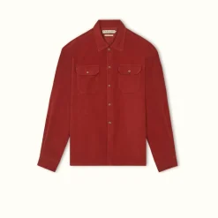 R.M. Williams Wilmington Overshirt Rust Discount