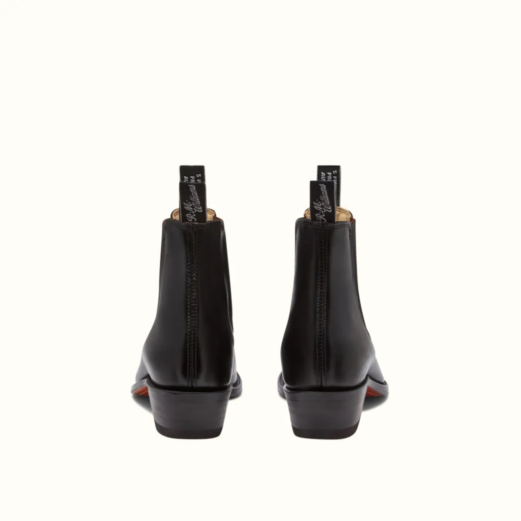 R.M. Williams Yearling Boot Black Cheap